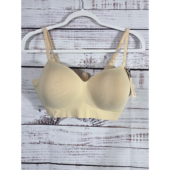 Truekind (Shapermint) Sweatheart wireless contour bra size Large NWT - Picture 1 of 4